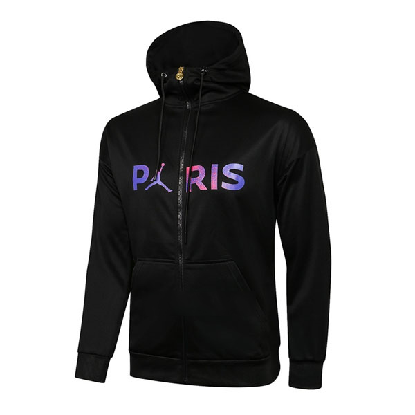 Chaqueta con Capucha Paris Saint Germain 2021-2022 Negro